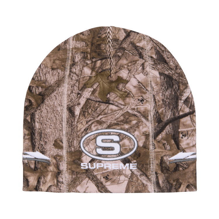 Buy Supreme Racing Panel Beanie 'Truetimber Koda Camo' - FW25BN57