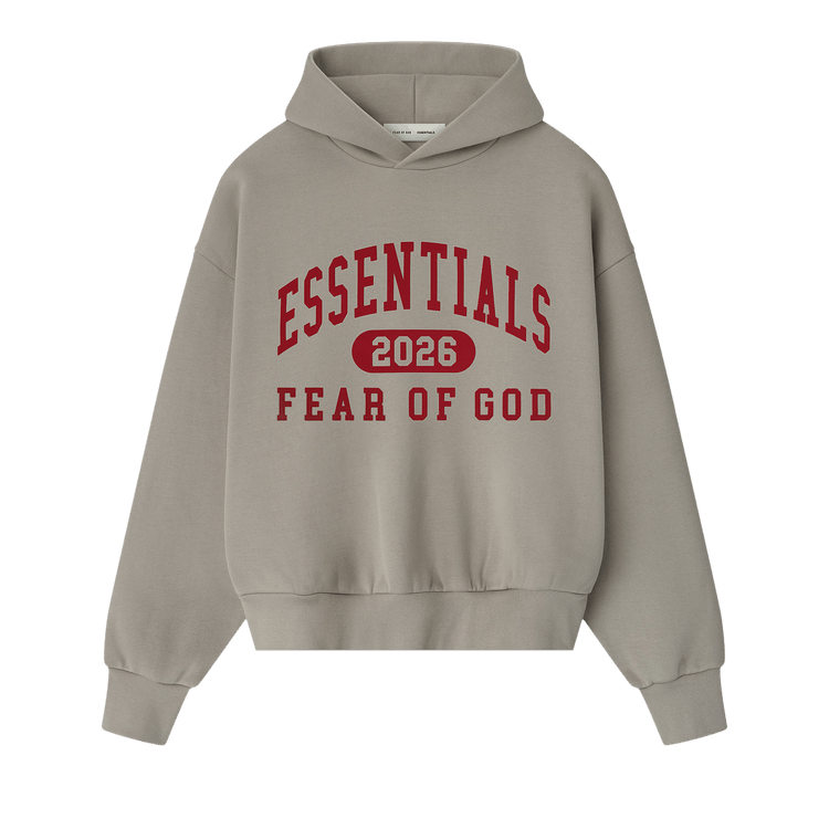 Buy Fear of God Essentials Classic Hoodie 'Smoke Grey