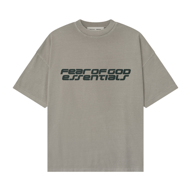 Buy Fear of God Essentials 90s Tee 'Smoke Grey' - 125HO254471F | GOAT