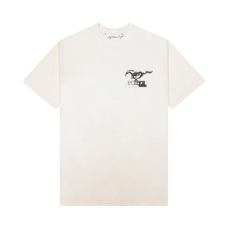 Buy One Of These Days Mustang Cross T-Shirt 'Bone' - 02C 04 083 | GOAT