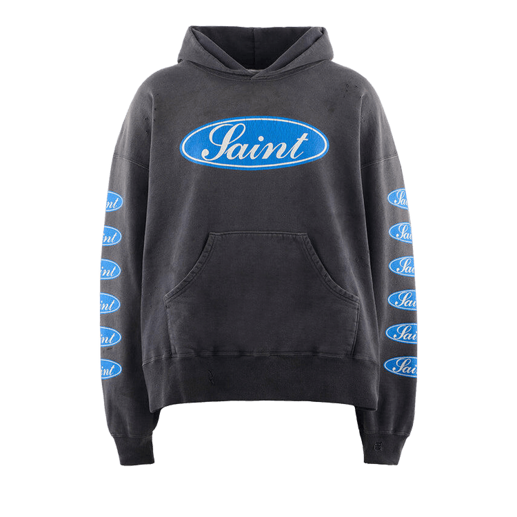 Buy SAINT Mxxxxxx Love Among Hoodie 'Black' - SM HR1 0000 053