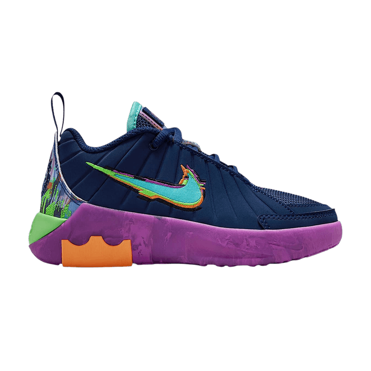 Buy Nike LeBron Witness 9 PS 'Blue Void/Vivid Purple/Green Strike