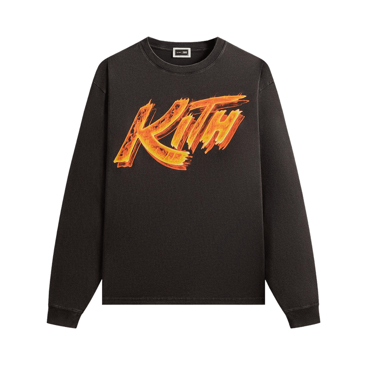 Buy Kith x Capcom Street Fighter Flame Vintage Long-Sleeve Tee