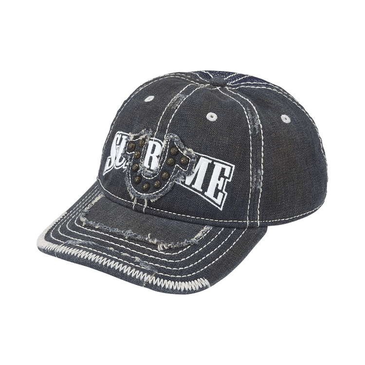 き*け様 true religionキャップ Buy Supreme x True Religion Mesh Back 6-Panel 'Dirty Indigo