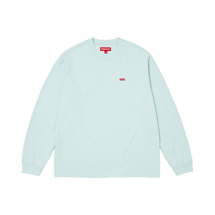 Buy Supreme Small Box Long-Sleeve Tee 'Light Blue' - FW25KN6 LIGHT