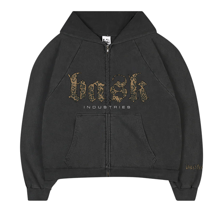 Buy Basketcase Gallery Industries Zip Up Hoodie 'Vintage Black