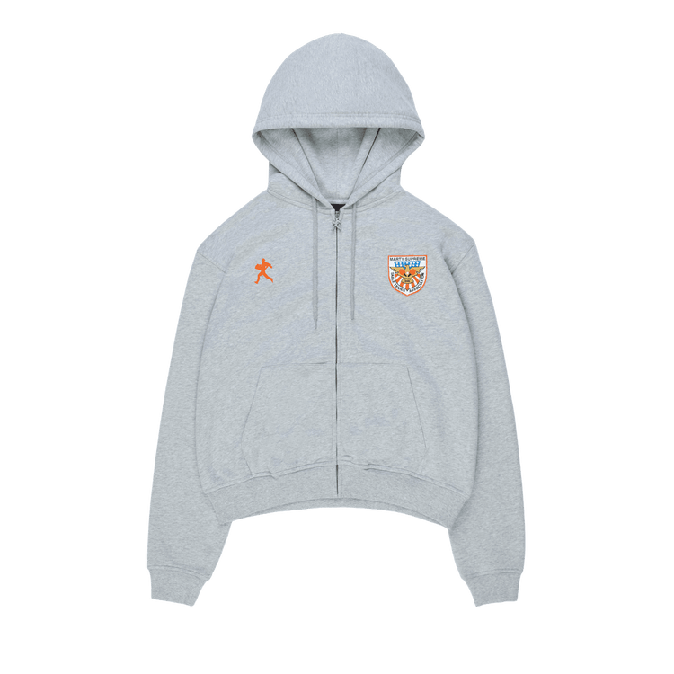 Buy Nahmias x Marty Supreme Zip-Up Hoodie 'Grey' - 02670