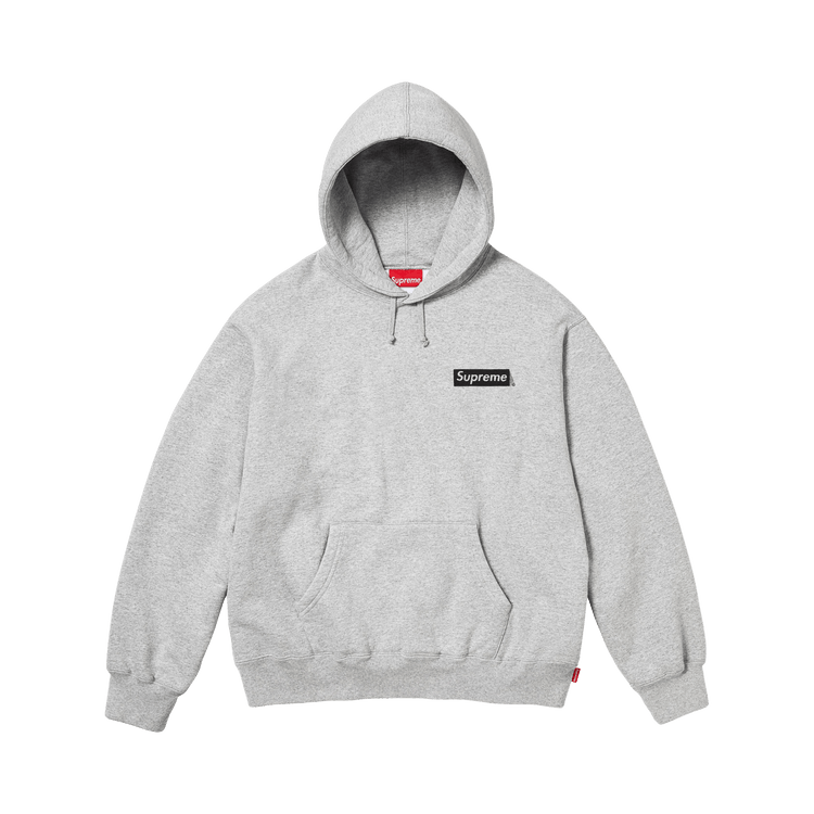 Buy Supreme President Hooded Sweatshirt 'Heather Grey' - FW25SW80