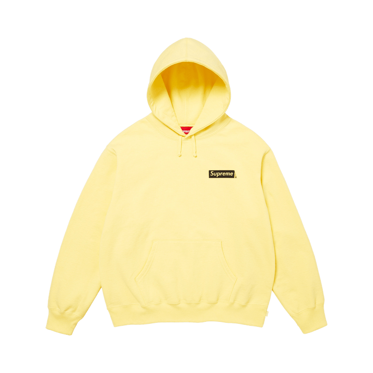 Buy Supreme President Hooded Sweatshirt 'Light Yellow' - FW25SW80