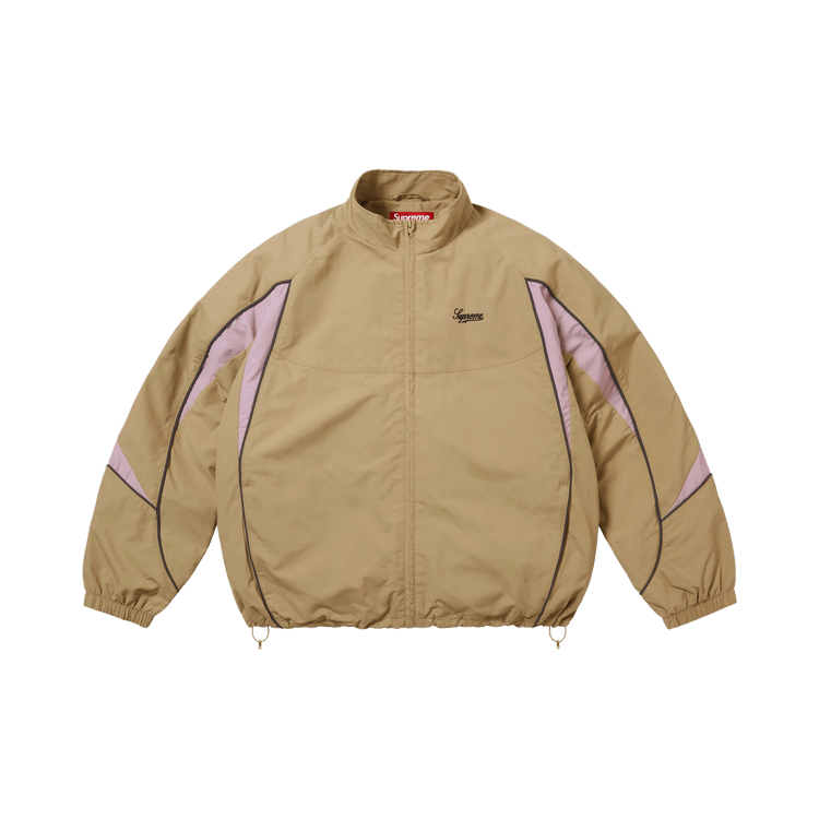 ジャケット・アウター Supreme Contrast Piping Track Jacket Buy Supreme Contrast Piping Track Jacket 'Tan' - FW25J95 TAN | GOAT