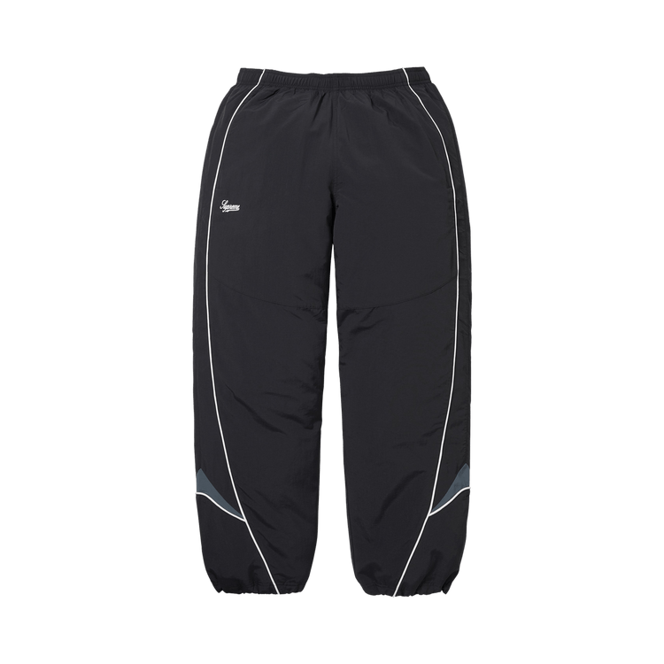 Buy Supreme Contrast Piping Track Pant 'Black' - FW25P85 BLACK | GOAT