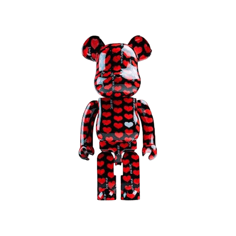 Buy BE@RBRICK x MediCom Toy 1000% 'Black Hearts' - 12883