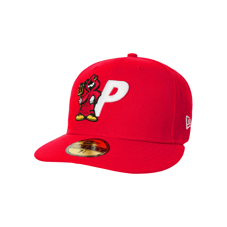Buy Palace Right And Wrong P New Era 59FIFTY 'Red' - P29H143 | GOAT