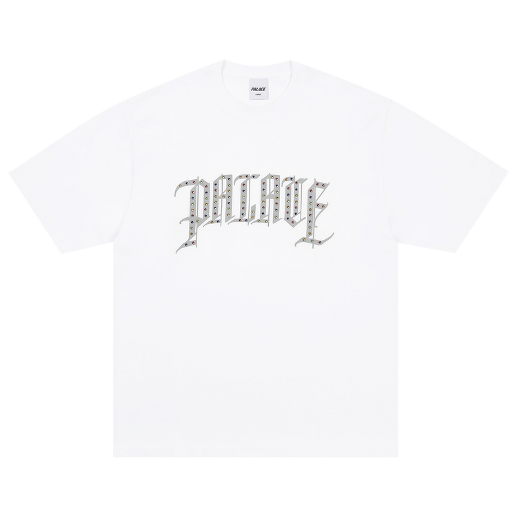 Buy Palace Stud-U-Like T-Shirt 'White' - P29ES087 | GOAT