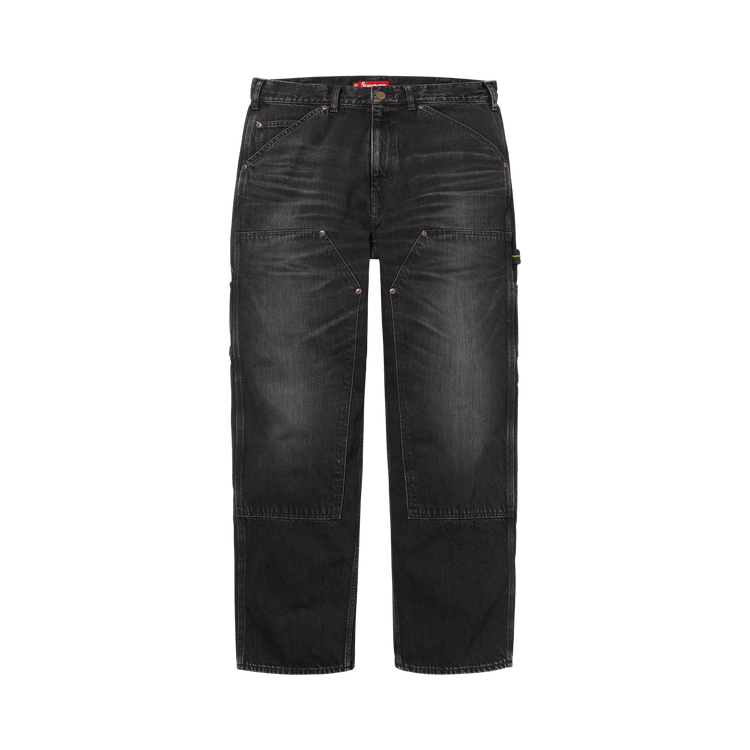 パンツ 25FW Worn Double Knee Denim Painter Jean Buy Supreme Worn Double Knee Denim Painter Jean 'Washed Black