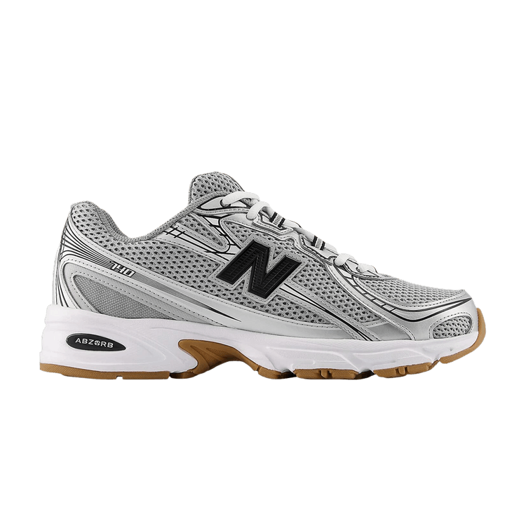 New Balance 740 Slate Grey Frosted Glass White Gum