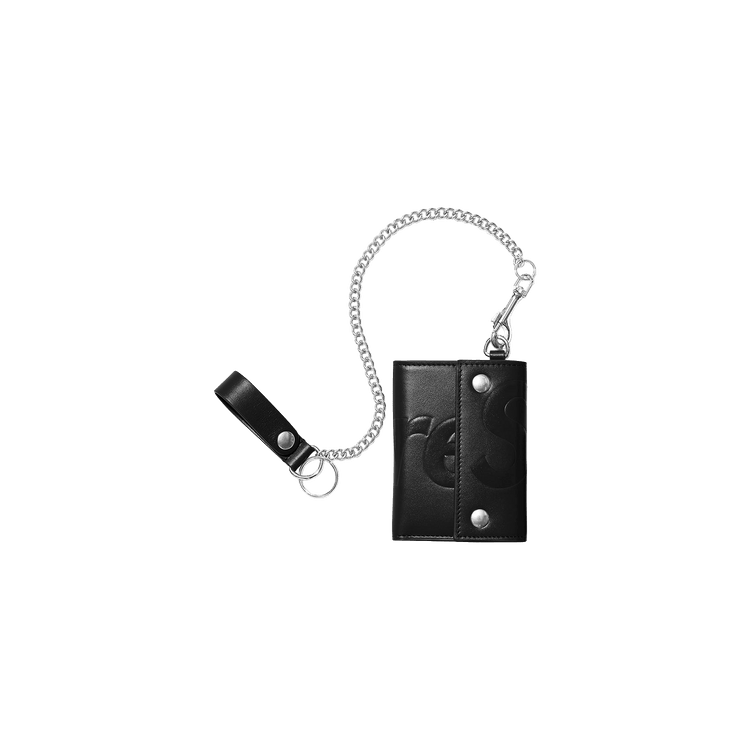 Buy Supreme Leather Chain Wallet 'Black' - SS25B13 BLACK | GOAT CA