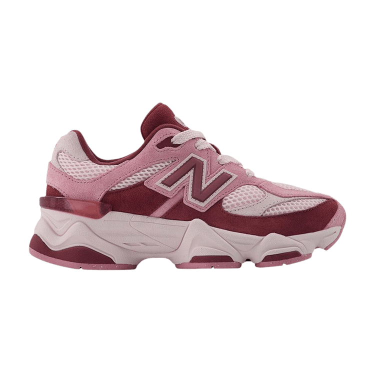 New Balance 9060 Pink Granite Washed Burgundy (PS)
