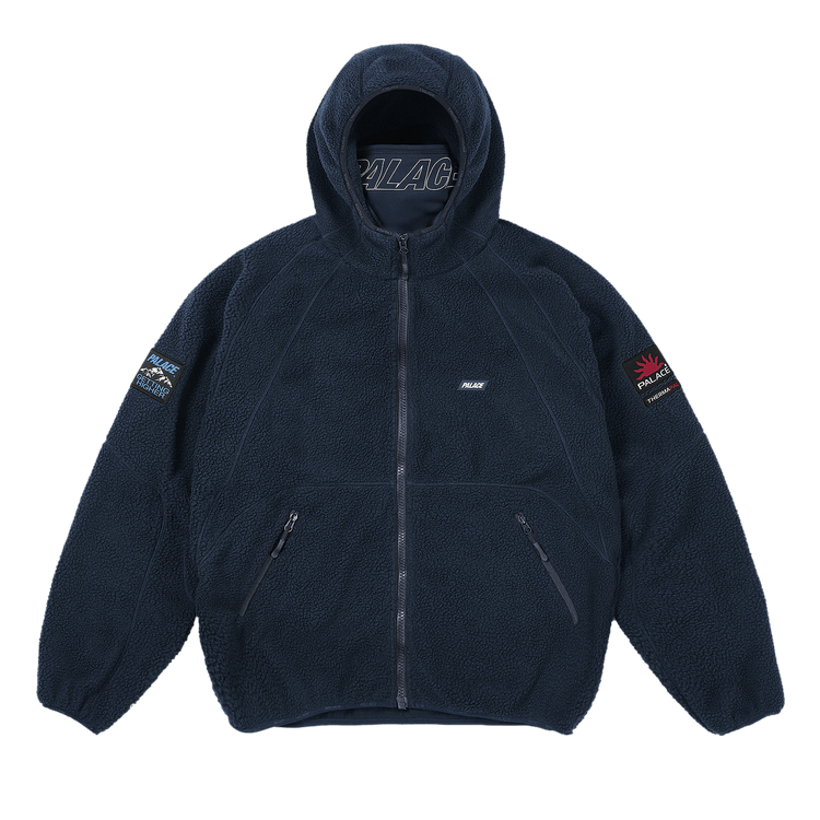 Buy Palace Getting Higher Therma Fleece Jacket 'Navy' - P29JK112