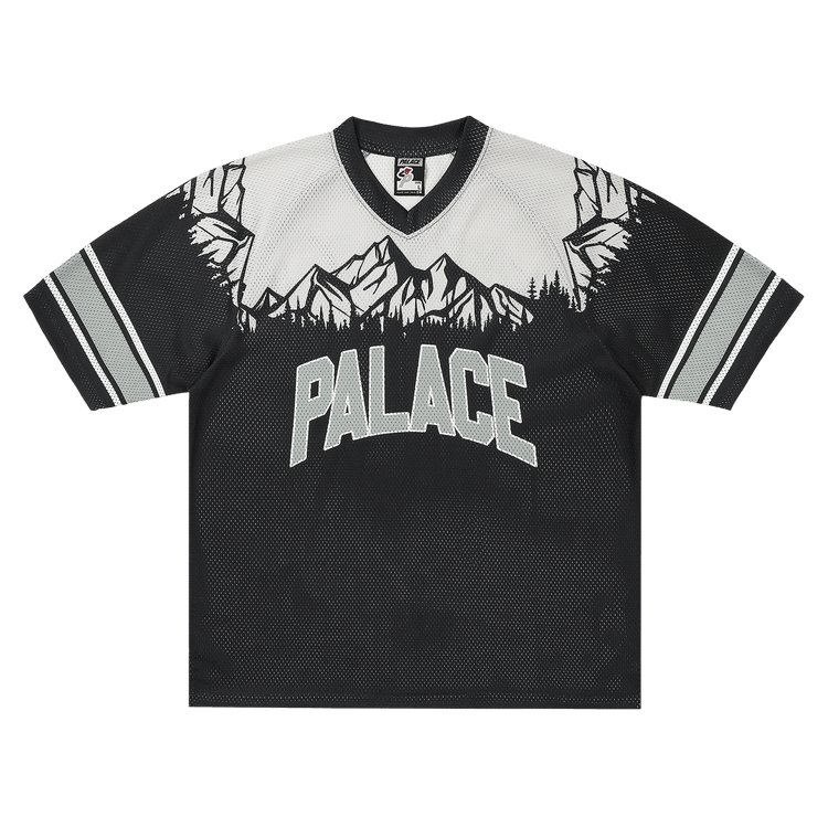Buy Palace Peaker Mesh Jersey 'Black' - P29ES097 | GOAT