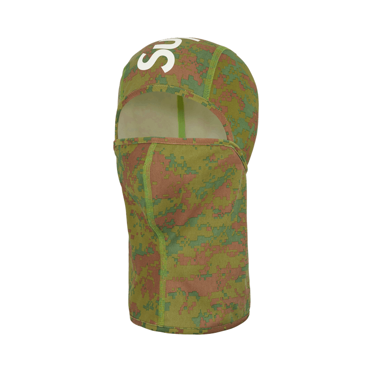 Buy Supreme Heat Reactive Digi Camo Balaclava 'Olive' - FW25H98