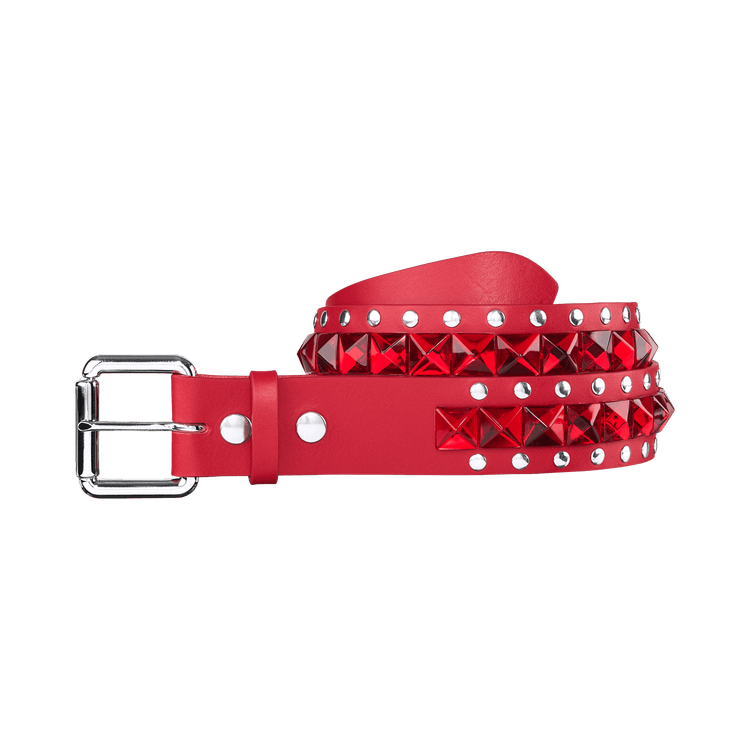 Buy Supreme x Number (N)Ine Studded Belt 'Red' - FW25A71 RED | GOAT