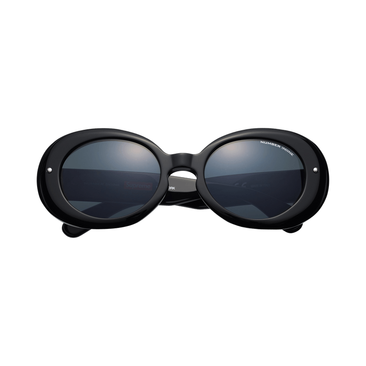 Buy Supreme x Number (N)Ine Sunglasses 'Black' - FW25G1 BLACK | GOAT