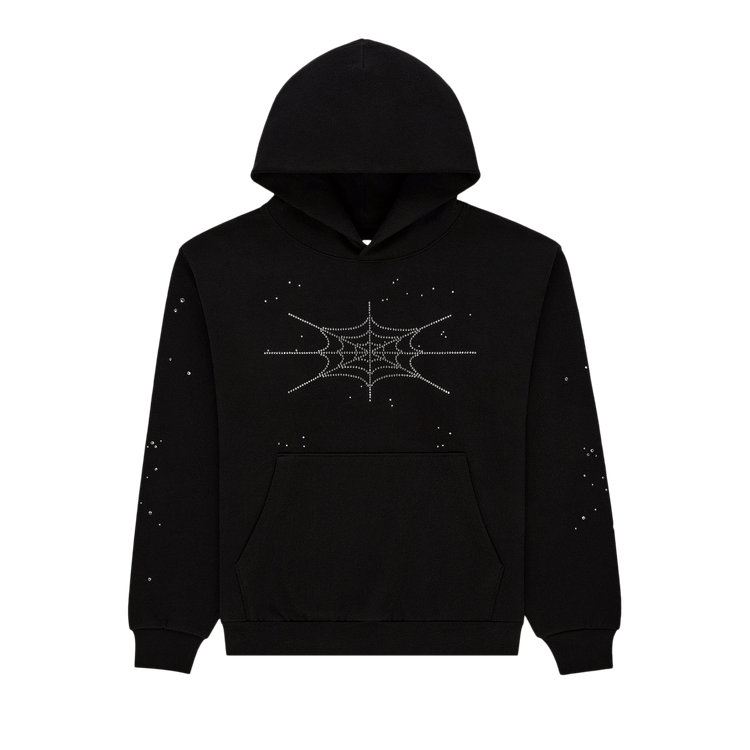 Шелковая толстовка со стразами Sp5der 