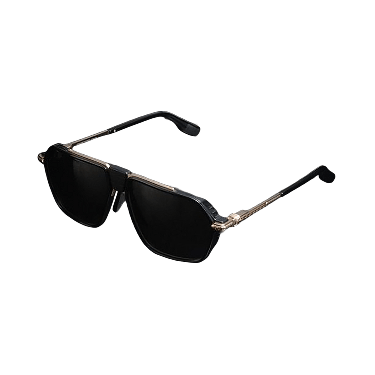 Buy Chrome Hearts Drippy Sunglasses 'Black/Gold Plated' - 01383