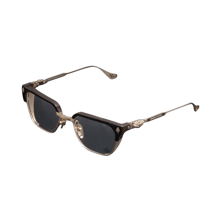 Buy Chrome Hearts Lgma Glasses 'Classic Brown/Matte Gold Plated