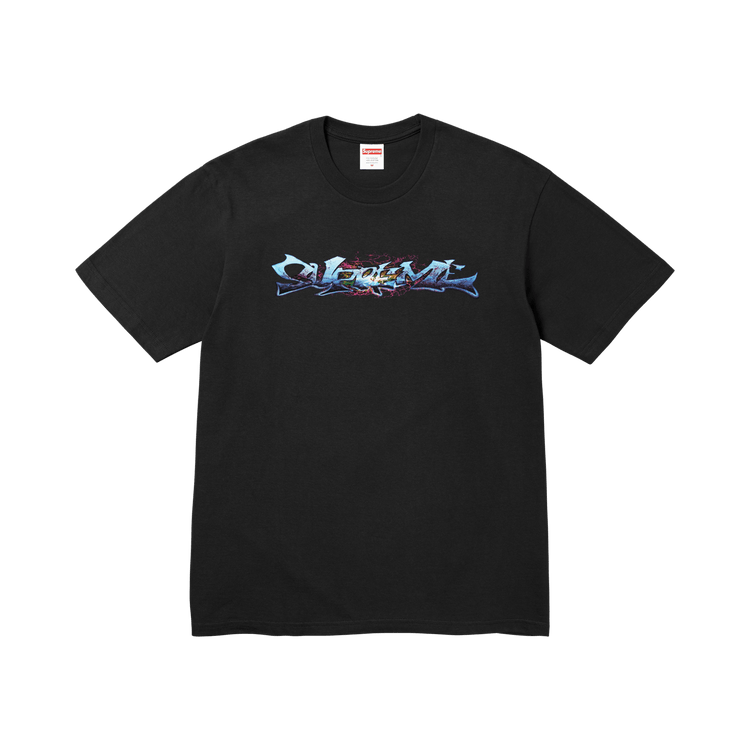 Buy Supreme Tag Tee 'Black' - FW25T70 BLACK | GOAT