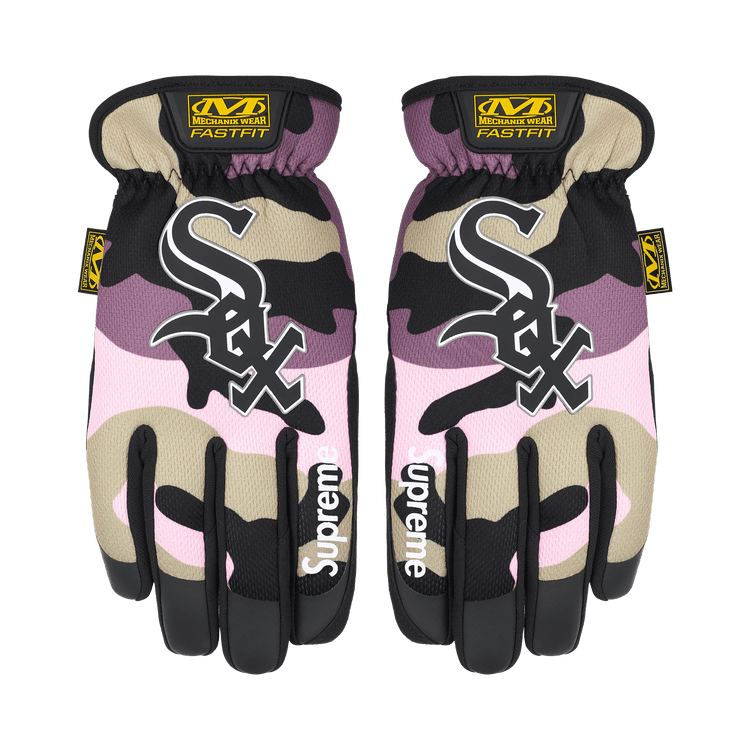 Buy Supreme x Mechanix Fastfit MLB Teams Gloves 'Pink Camo