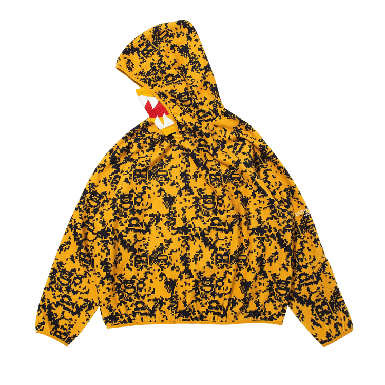 ベイプ　パーカー Buy BAPE x Kazuki Pixelate Camo Shark Relaxed Fit Pullover Hoodie