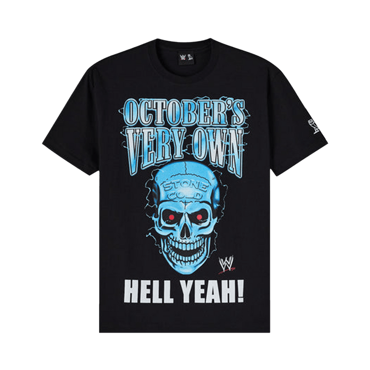 Buy OVO x WWE Stone Cold Steve Austin Tee 'Black' - 06565