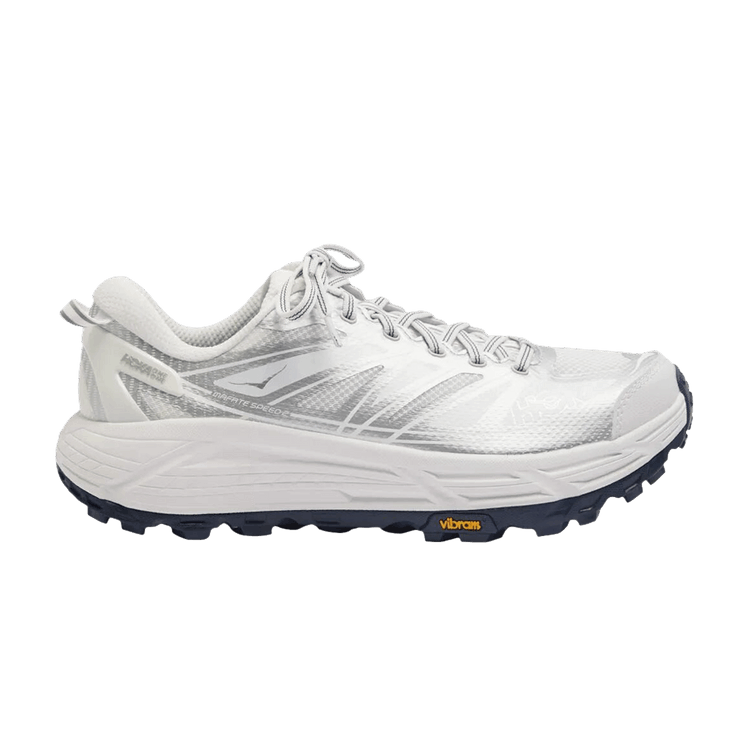 Hoka One One Mafate Speed 2 White Silver