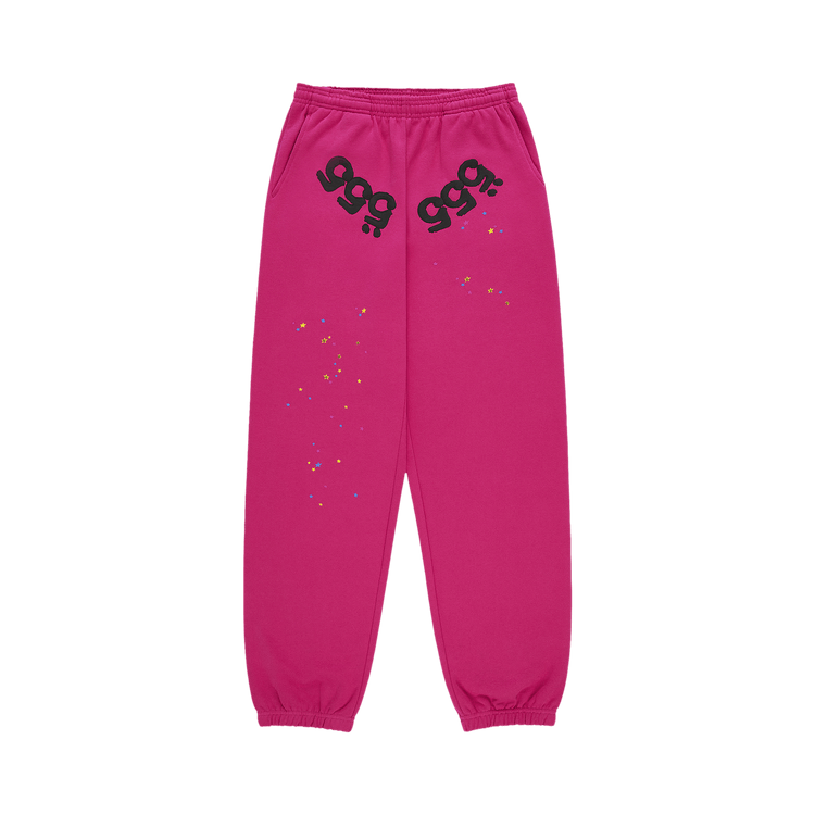 Спортивные брюки Sp5der Angel Number 'Розовые'