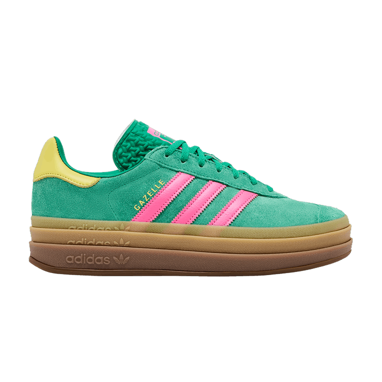 Buy adidas Wmns Gazelle Bold 'Court Green Lucid Pink' - JH9668 | GOAT