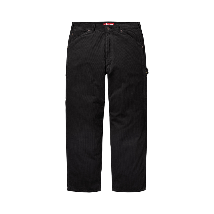 Buy Supreme Wide Wale Corduroy Painter Pant 'Black' - FW25P41