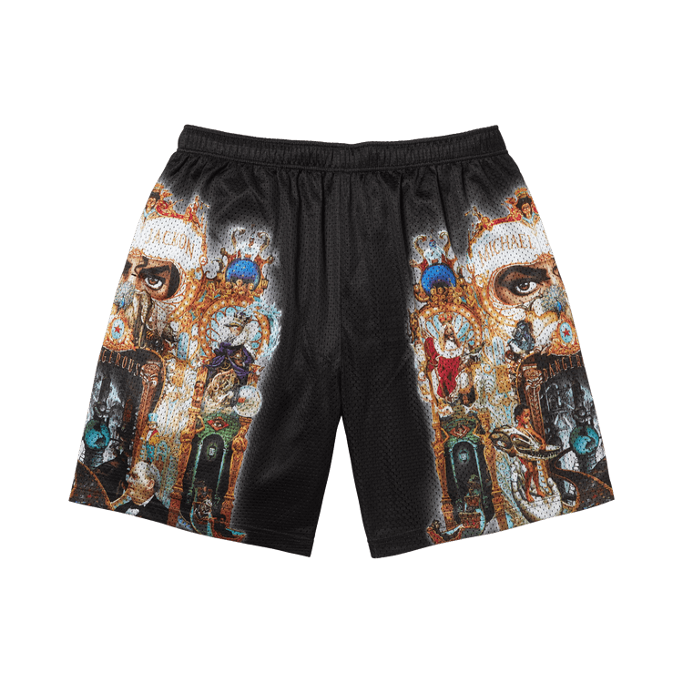 Buy Supreme Michael Jackson Dangerous Mesh Short 'Black' - FW25SH4
