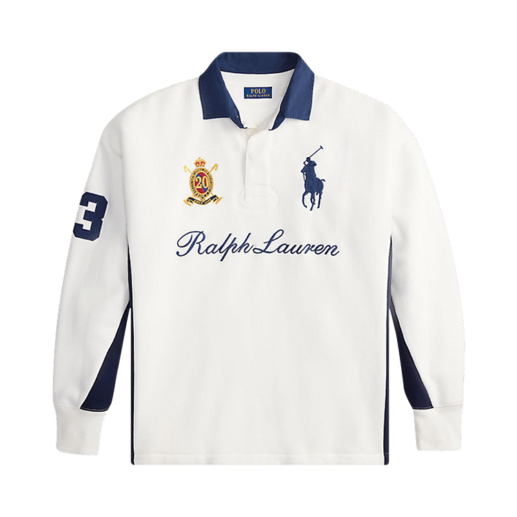 Толстовка Polo Ralph Lauren с длинным рукавом Magic Fleece Big Pony и эмблемой регби 