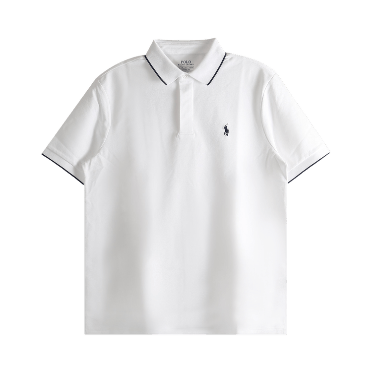 Поло Ralph Lauren Oxford Polo с коротким рукавом и трикотажным воротником 