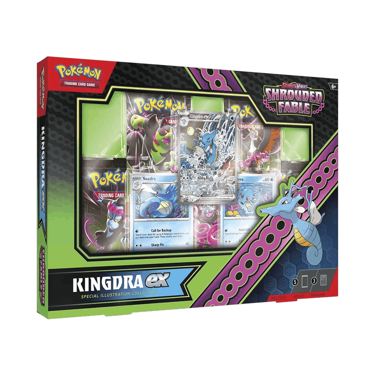 Buy Pokémon Scarlet & Violet-Shrouded Fable Kingdra ex Special