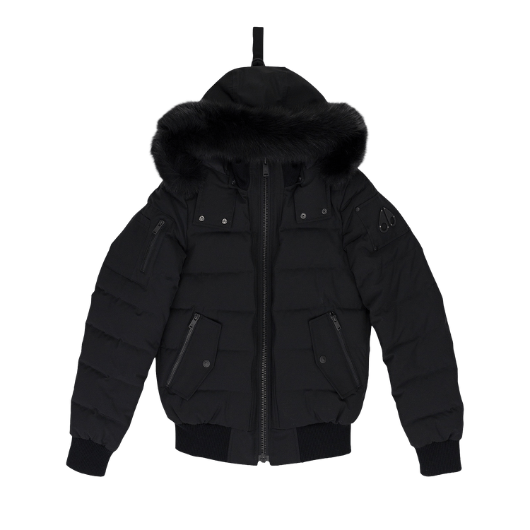 Куртка-бомбер Moose Knuckles Ladriere с отделкой из овечьей шерсти 