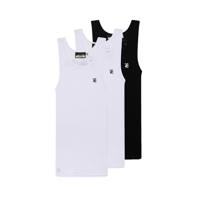Buy Hellstar Greatest Hits Tank Top (3 Pack) 'White/Black