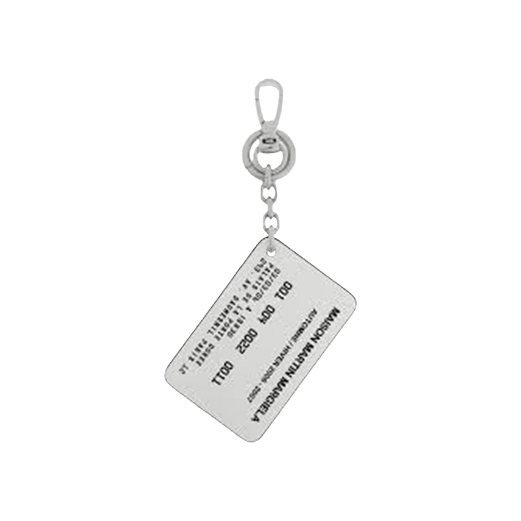 Buy Maison Margiela Keyring Card 'Black' - SA1VL0053 P8831 T8013