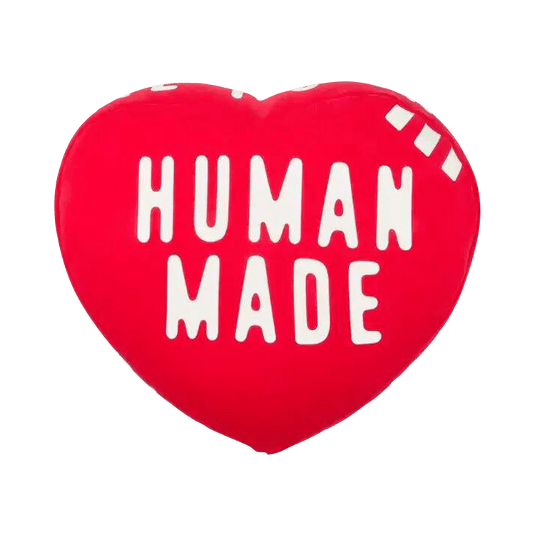 Buy Human Made Heart Beads Cushion 'Red' - HM30GD079 RED | GOAT DE