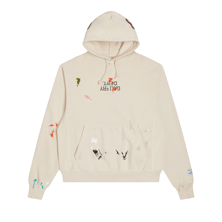 Buy Gallery Dept. Painted G-Patch Fucked Up Logo Hoodie 'Cream
