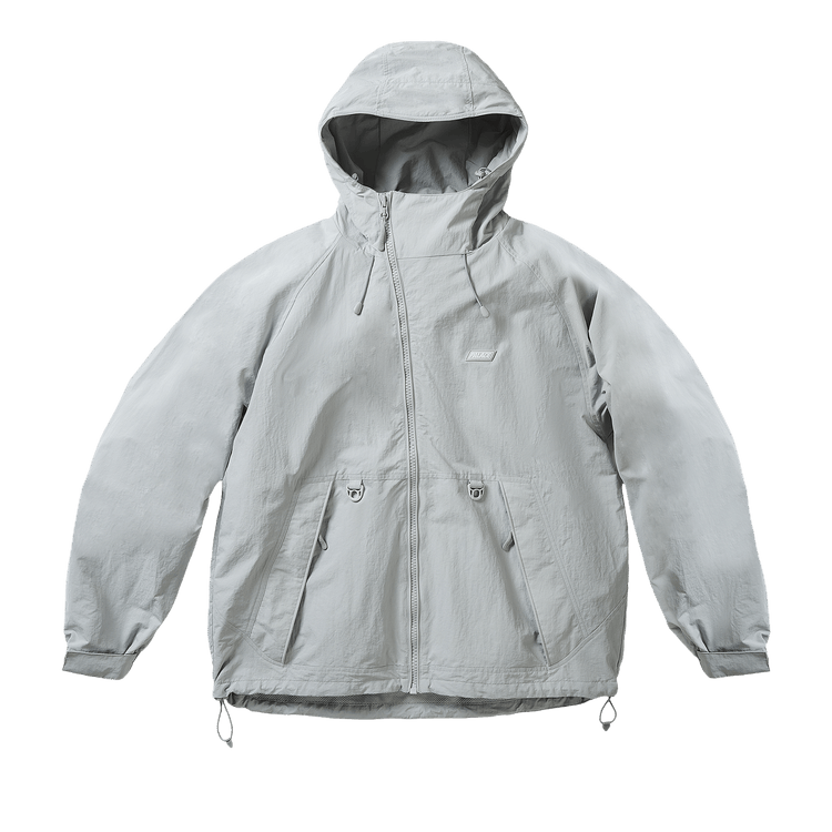 Buy Palace Asym Shell Jacket 'Concrete Grey' - P30JK042 | GOAT