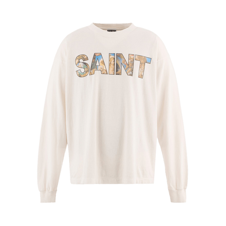Buy SAINT Mxxxxxx New Body Rules Long-Sleeve Tee 'White' - SM HR1