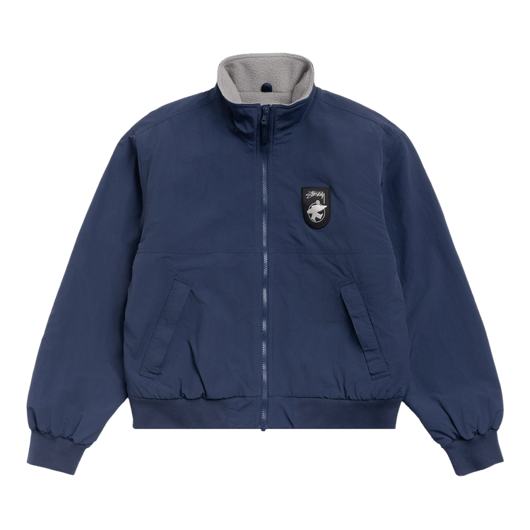 Buy Stussy Polar Fleece Lined Jacket 'Navy' - 115906 NAVY | GOAT CA